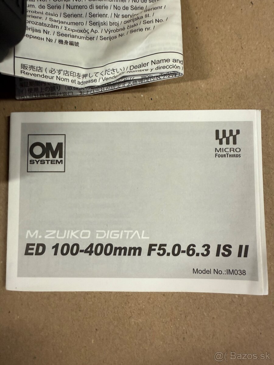 Objektiv Olympus - 14