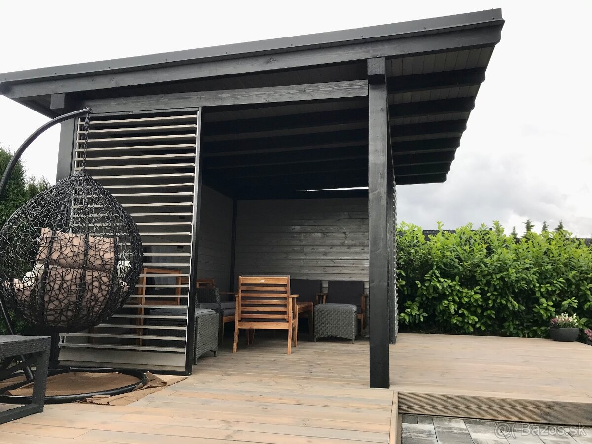 Pergoly Terasy Altánky Prístrešky Žaluzie - 14