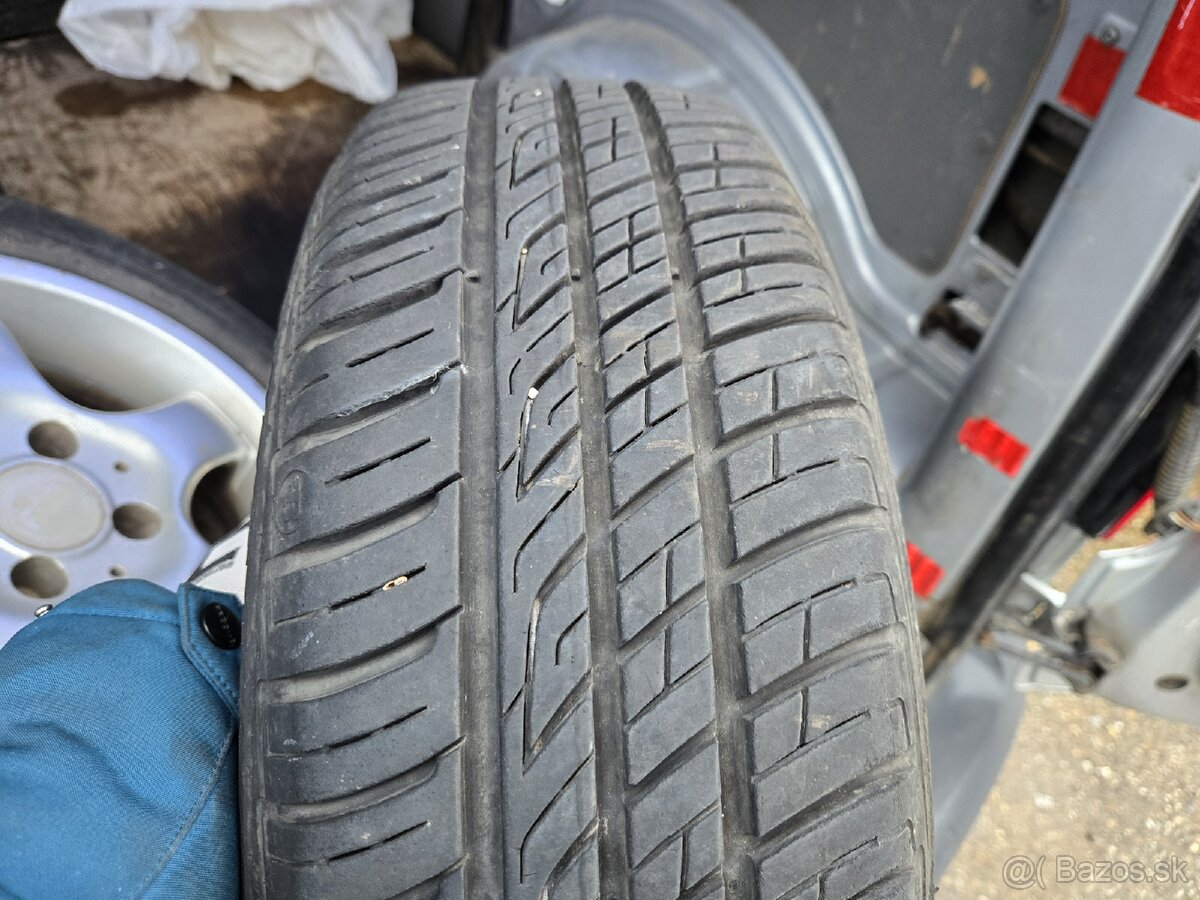 Hliníkové disky 4x98 + letné pneu 185/60r14 - 14