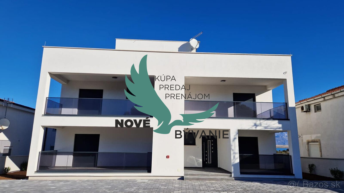 Chorvátsko: Novostavba apartmán len 100m od mora s výhľadom - 14