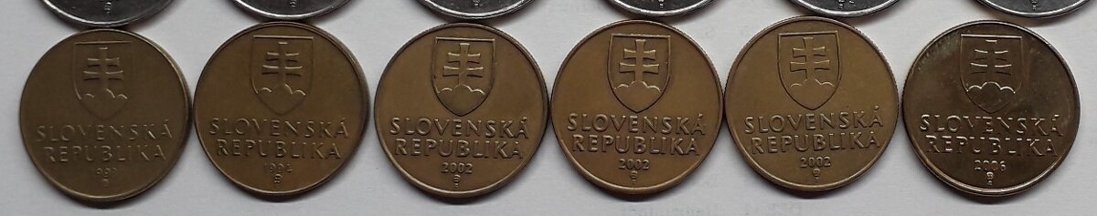 Mince - rôzne štáty - 121 kusov - 14