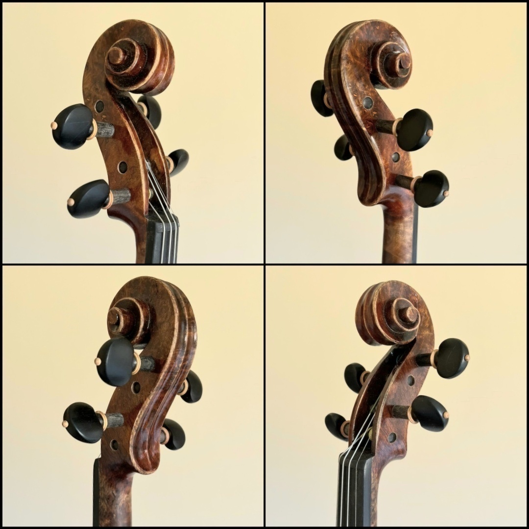 husle 4/4 model Stradivari ( očkový javor) - 14