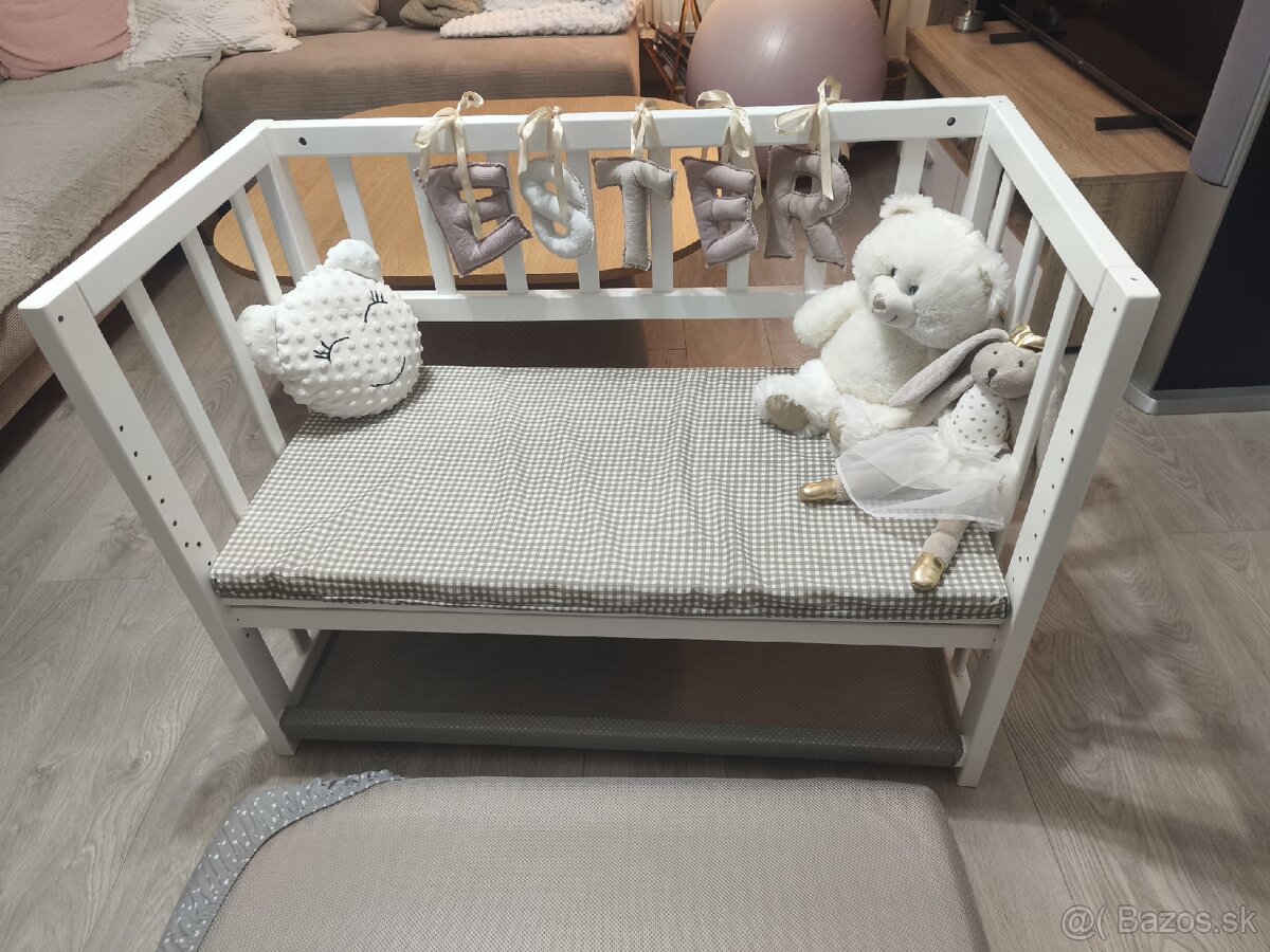 Postieľka, prístelka, kolíska a lavička - 14