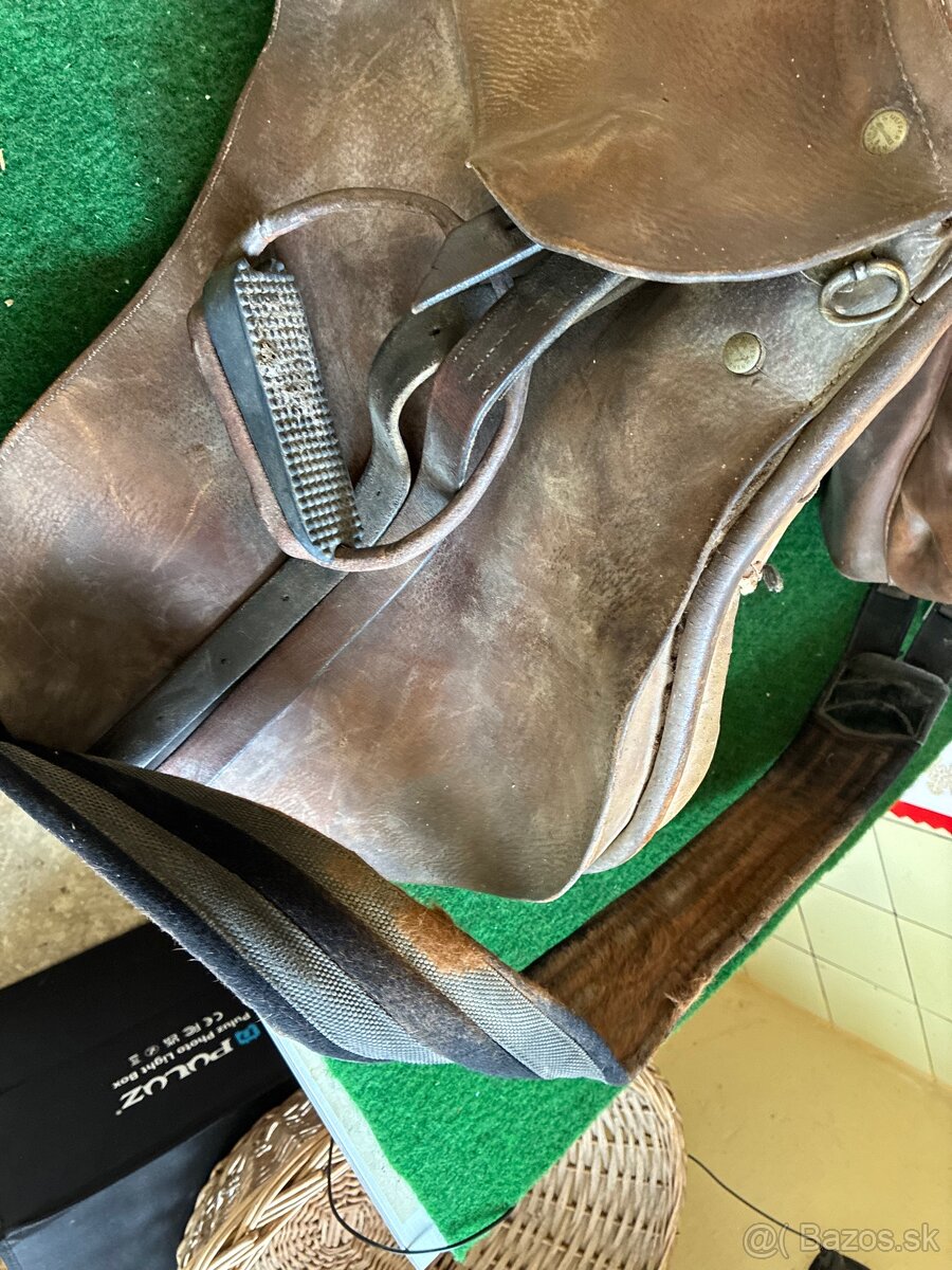 Staré jazdecké sedlo - 14