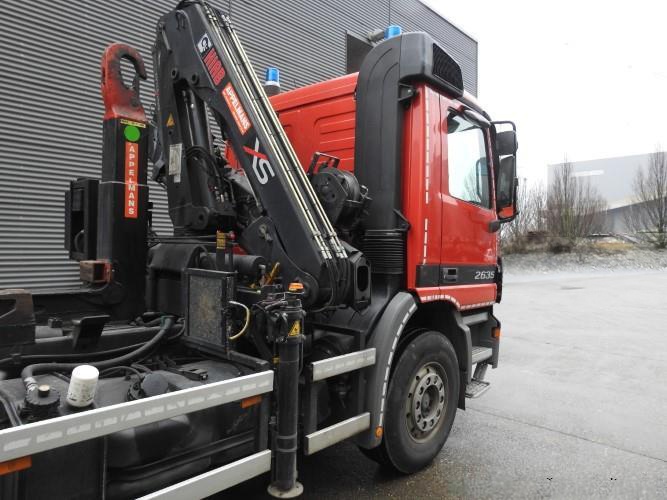 Predáme nosič kontajnerov MB Actros, 6x4,s HJAB 122B-3 DUO - 14