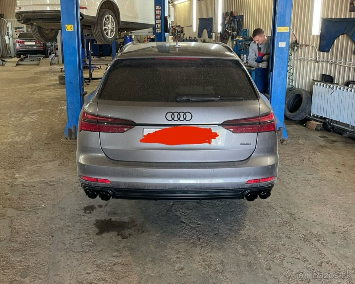 DIFUZOR KONCOVKY SLINE S6 AUDI A6 C8 4K - 14