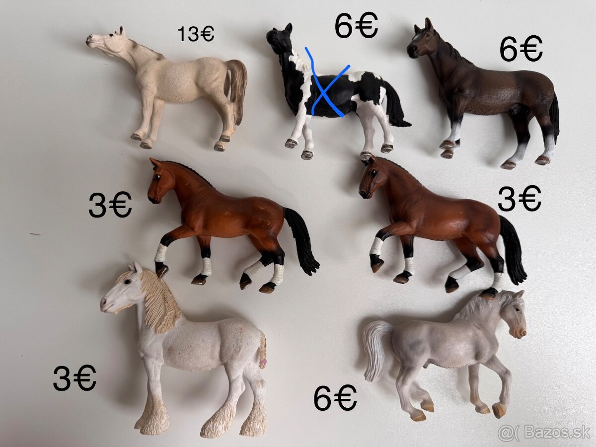 Schleich kone a príslušenstvo - 14