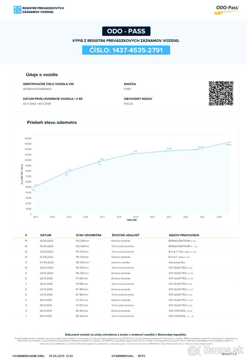 FORD FOCUS KOMBI 1.8 16V DURATEC TITANIUM SR - 14