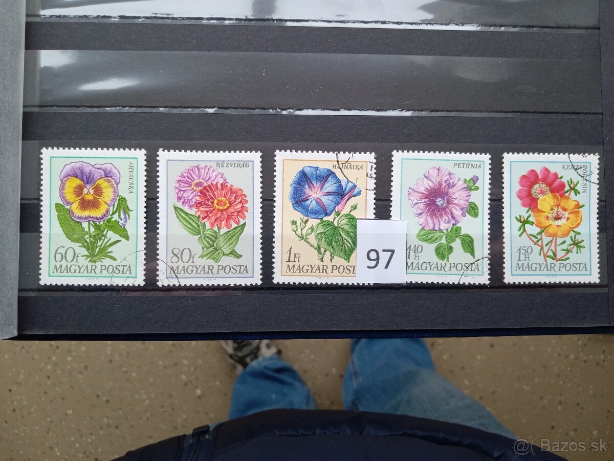 Poštové známky č.441 - EURÓPA II - 19 sérií - 14