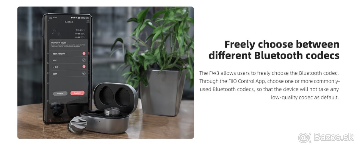 FiiO FW3 Interstellar Gray - 14