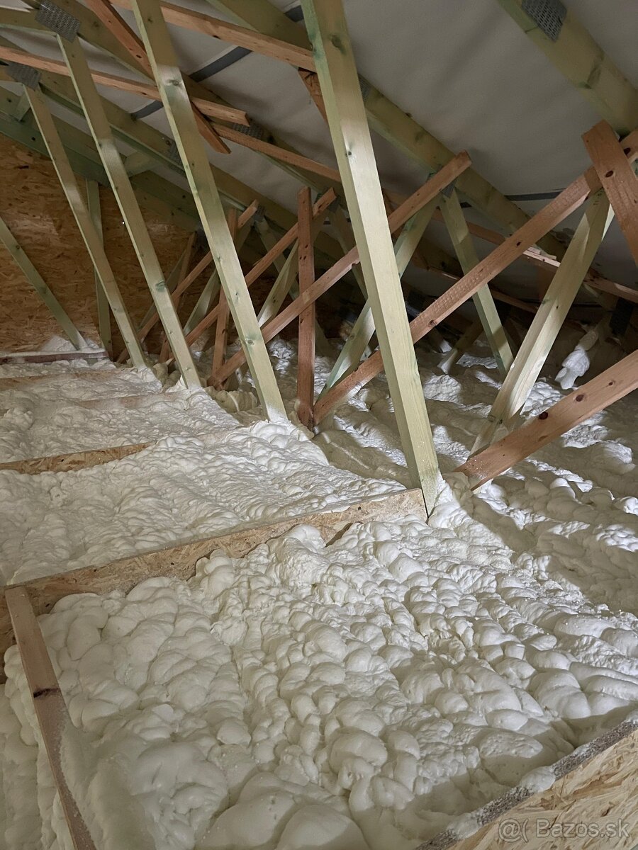 Striekané pur penové izolácie - 14