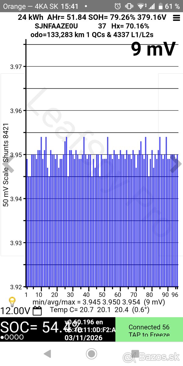 Nissan Leaf I Accenta 24kWh, 2015 - 14