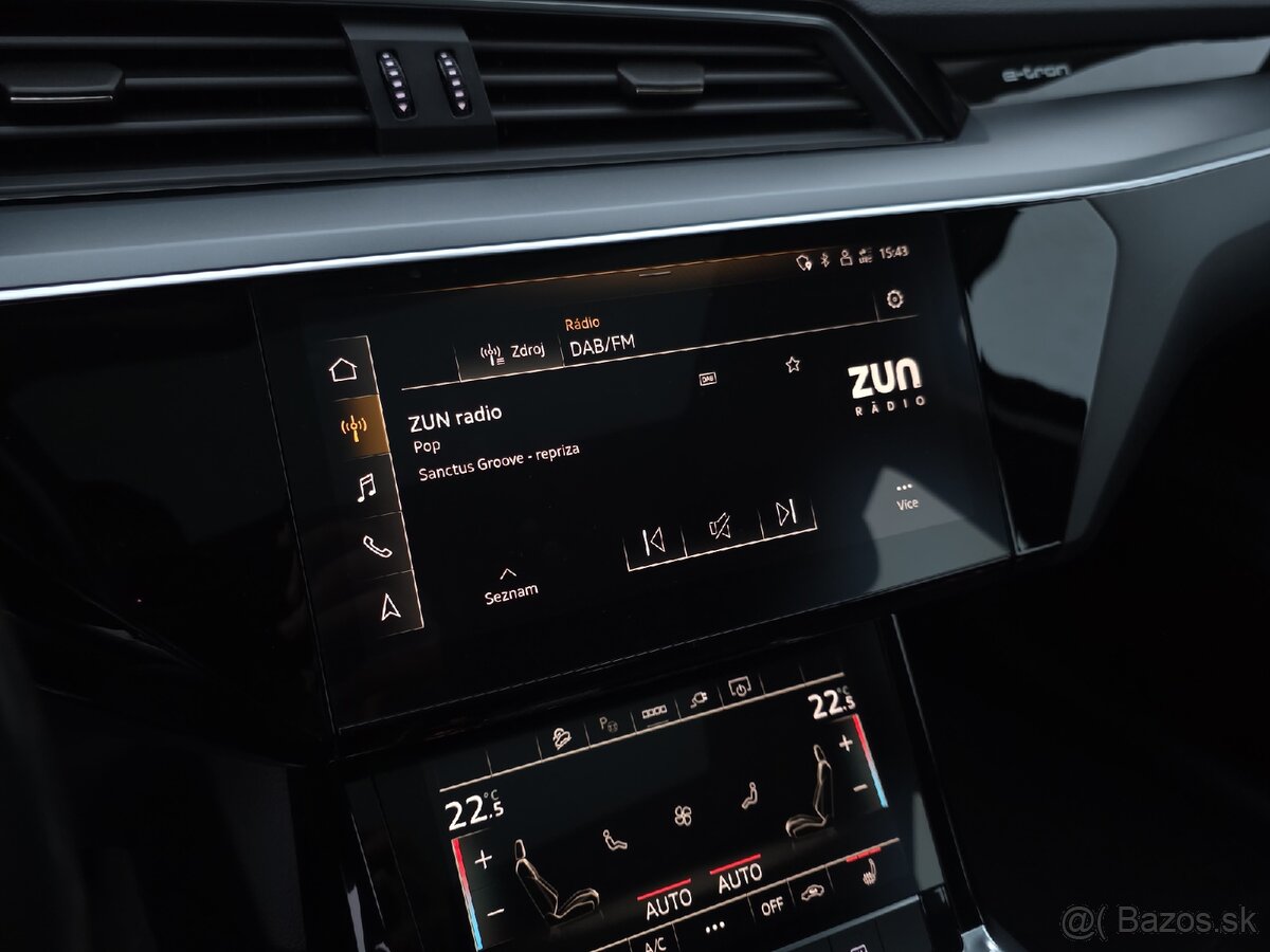 Audi E-tron Quattro 300kw Navi Panorama Tepelne cerpadlo - 14