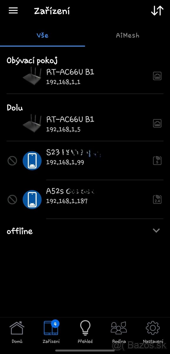 AiMesh systém Router RT-AC66U + Extender RP-N12 - 14