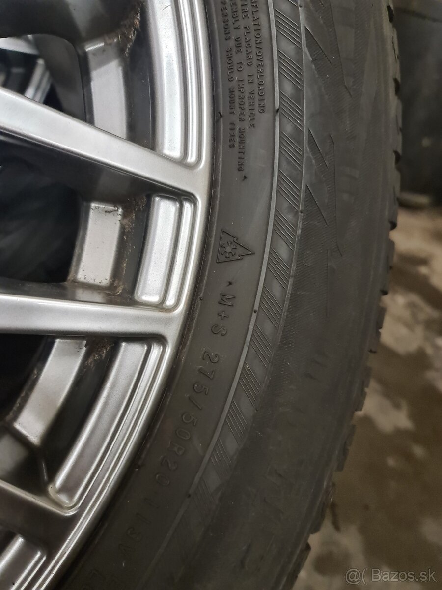 5X112 R20 AEZ-MERCEDES + ZIMNE PNEU 275/50 R20 - 14