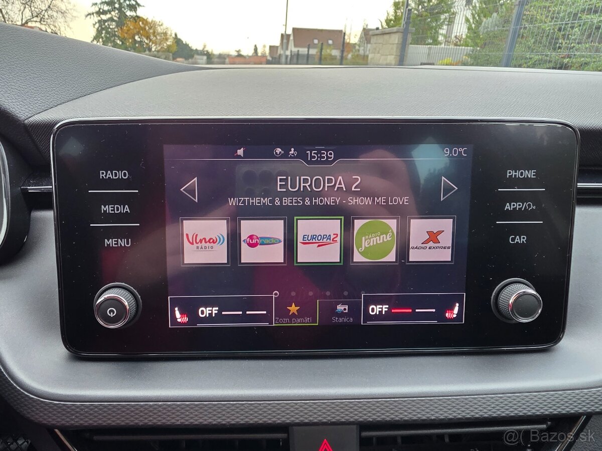 ŠKODA KAMIQ 1.0 TSI 2023 SR PÔVOD - KAMERA LINE ASSIST - 14