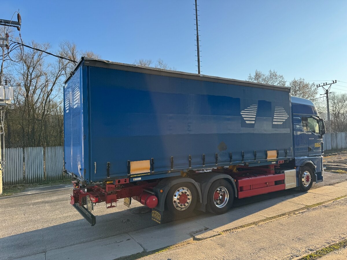 Krone BDF plachtový kontajner C745 - 14