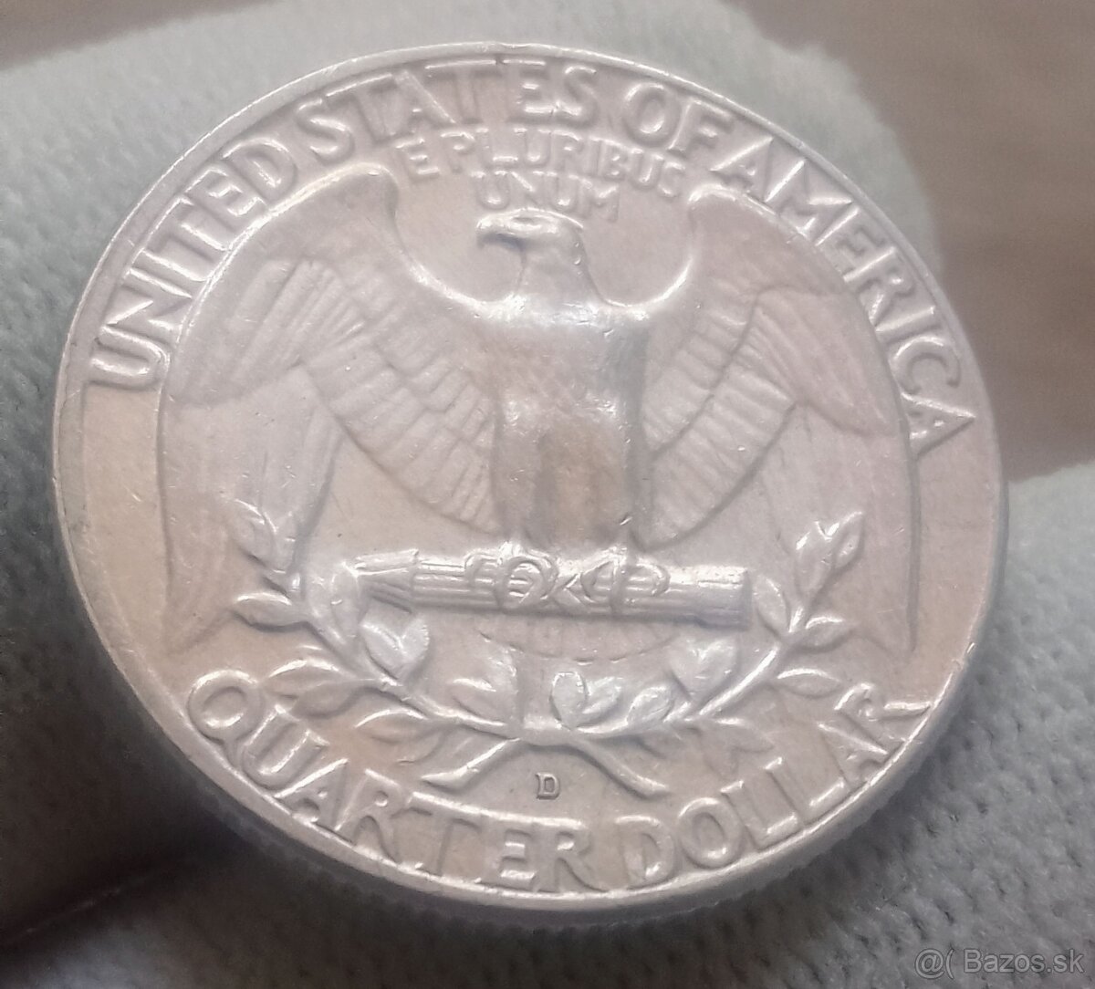 Strieborné 1/4 dollaré. - 14