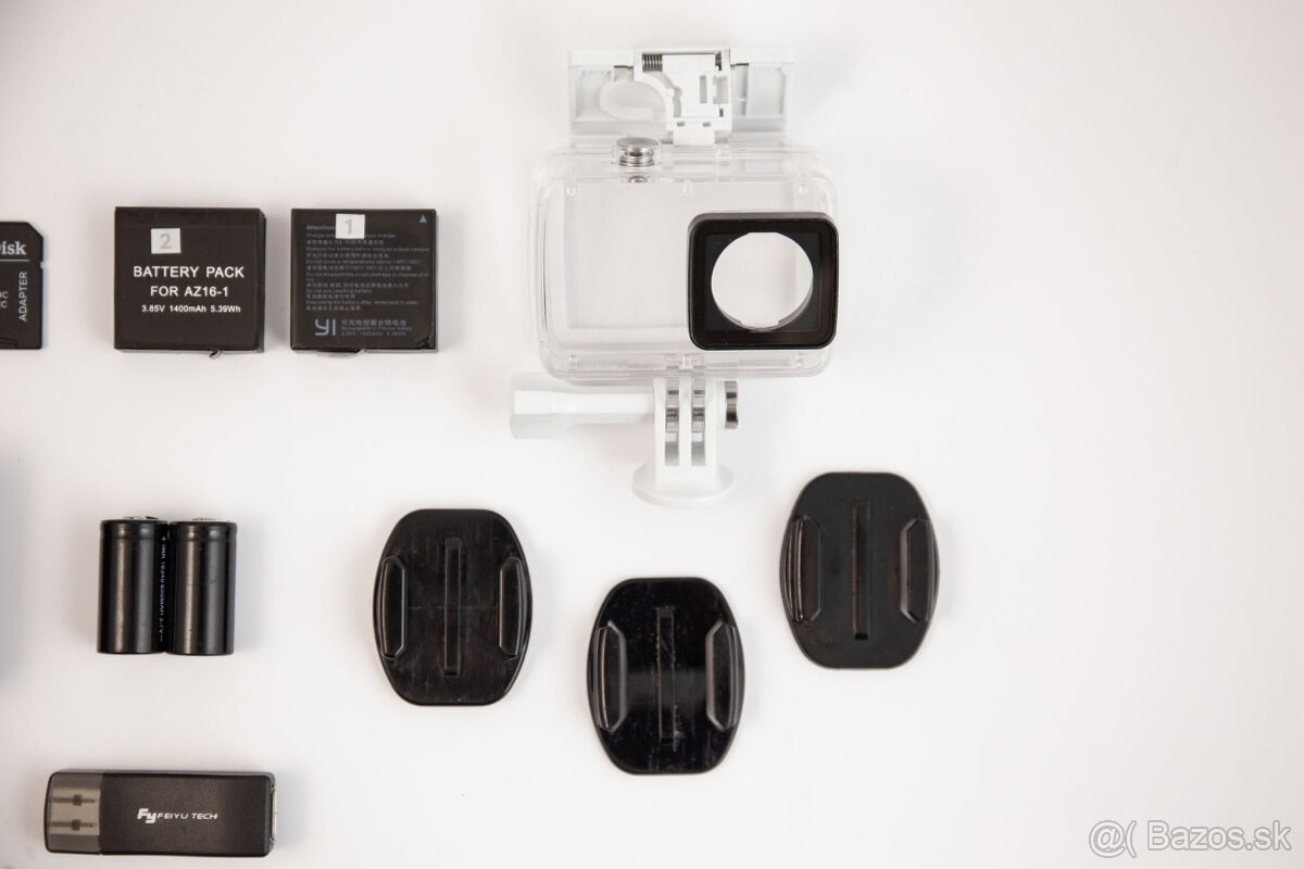 akčná kamera YI 4K+, + veľa príslušenstva - 14
