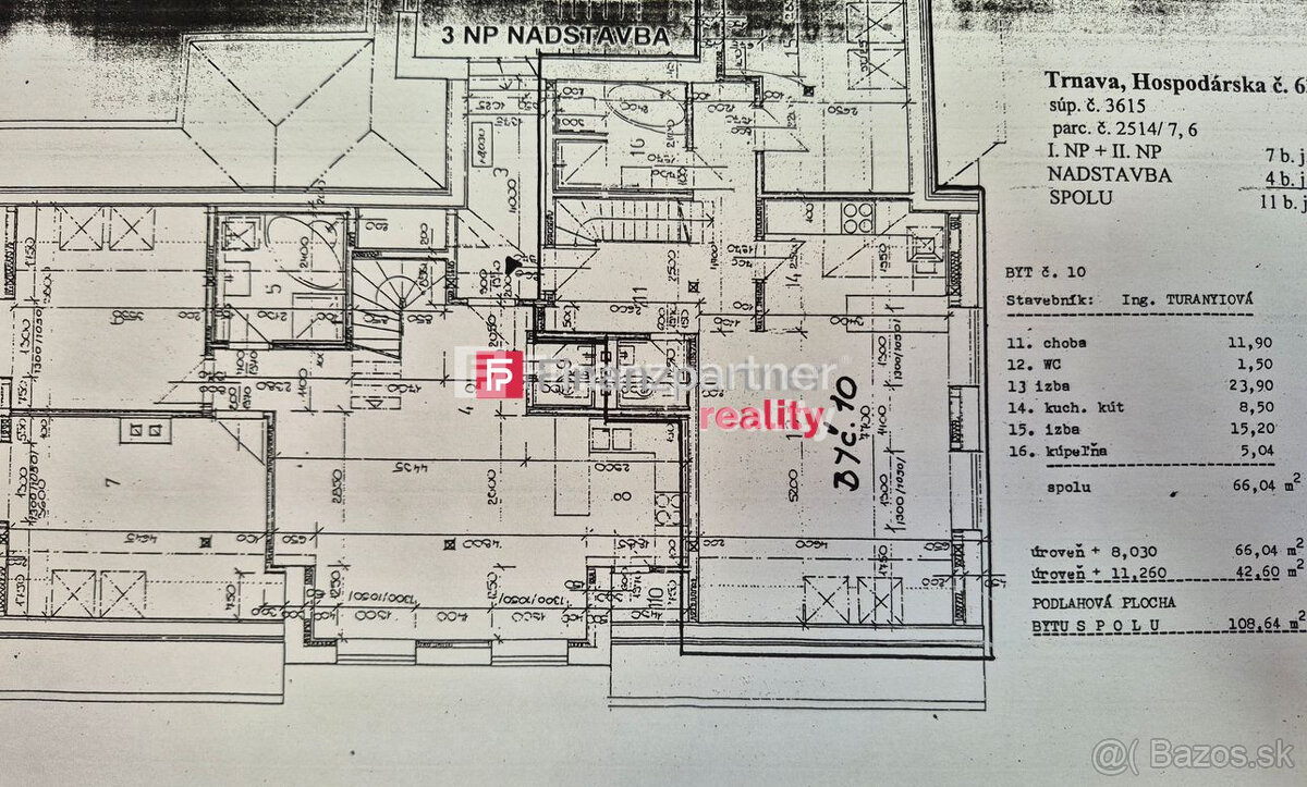 4izbový mezonet v historickej budove v tesnej blízkosti hist - 14