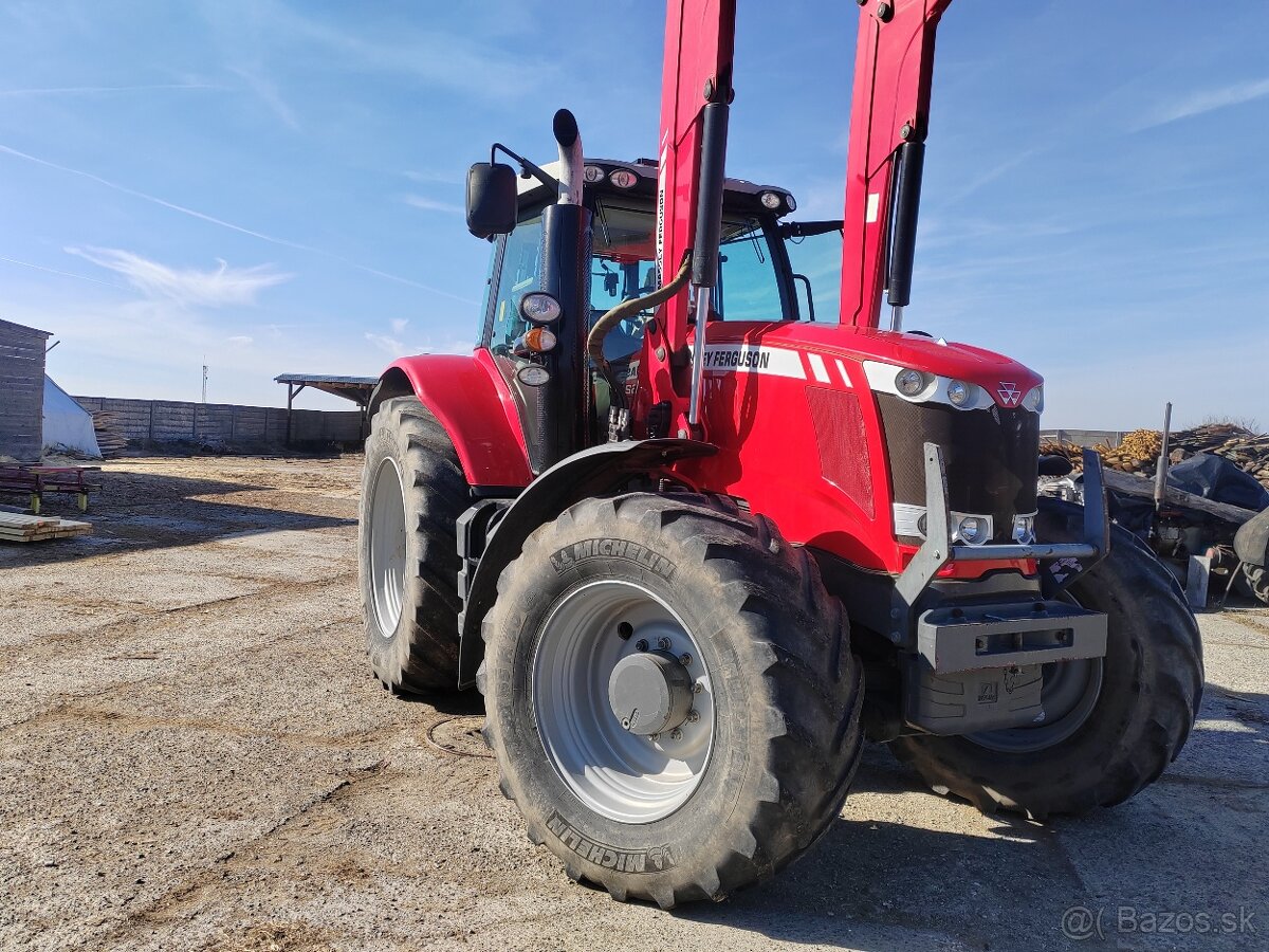 Massey ferguson 7620 + Čelný nakladač - 14