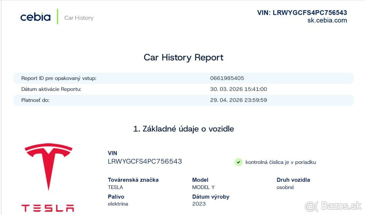 Tesla Model Y 2023 Standard Range SoH 95 % - 14