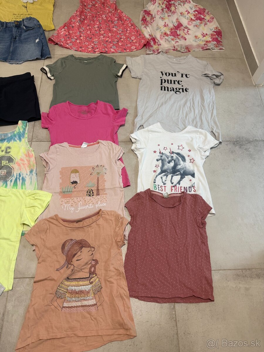 Dievčenske tričká vel. 134/140 - 14