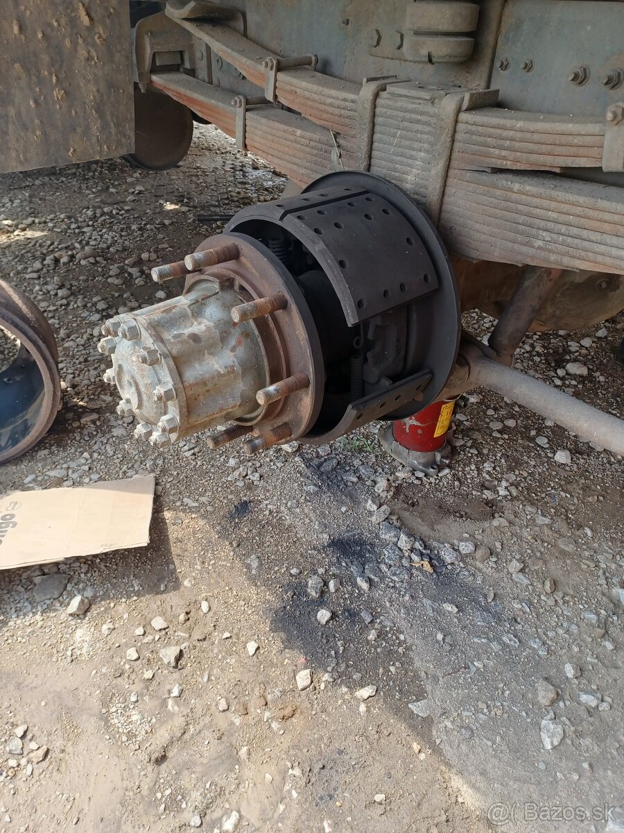 Volvo fl 614 sklapač+hydraulická ruka - 14