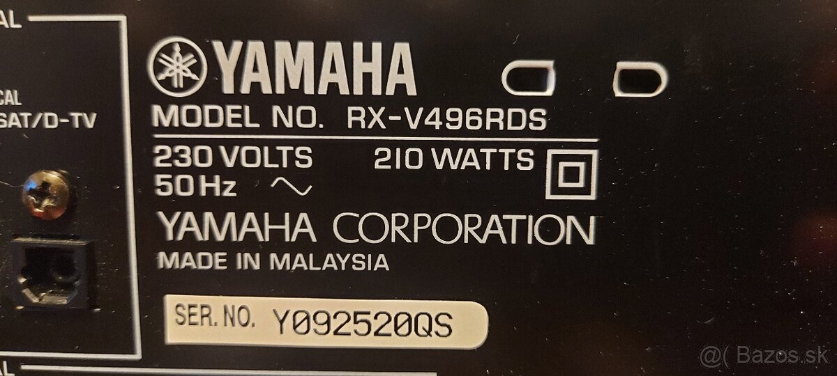 Predám receivery Yamaha - 14