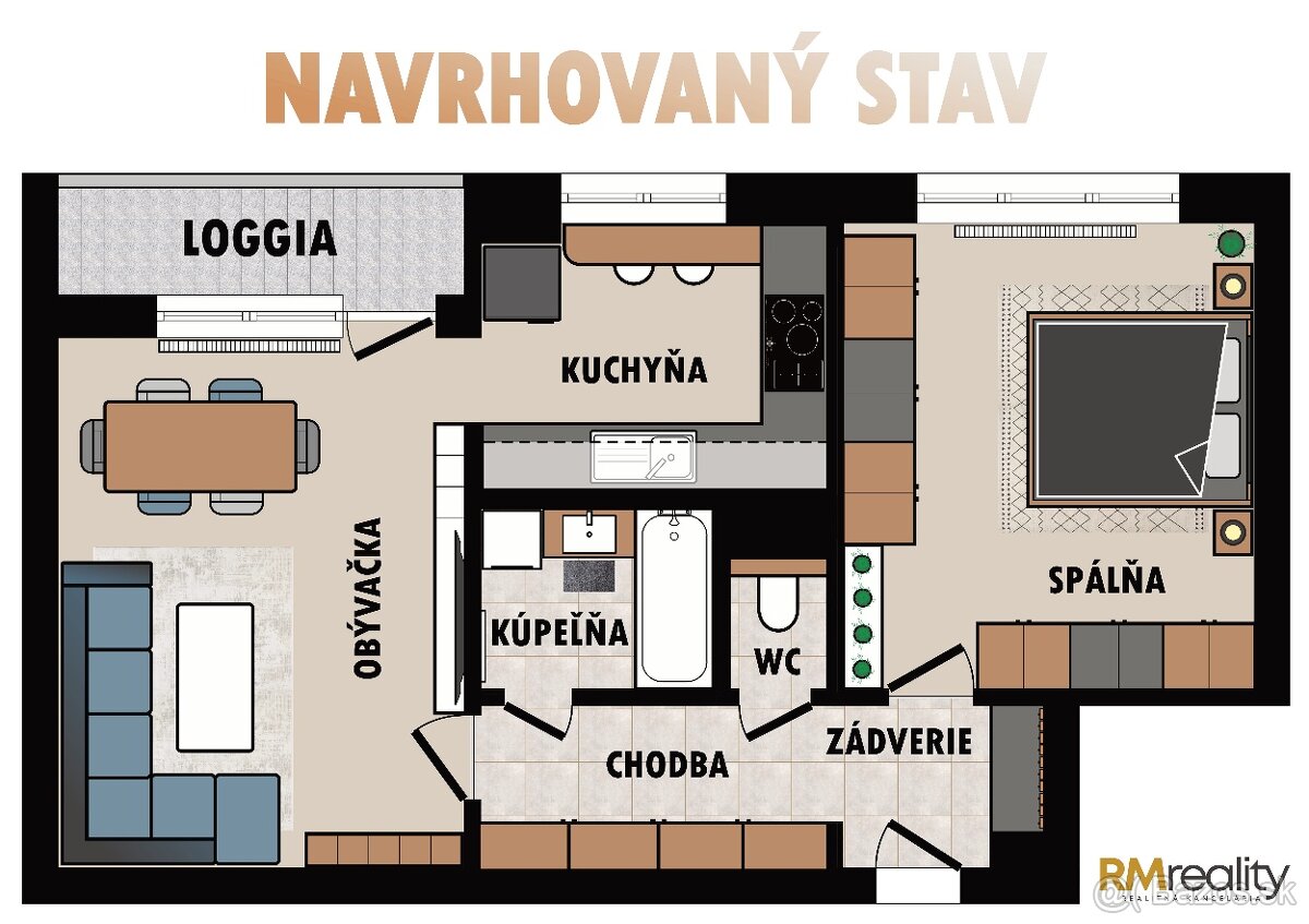 PALKOVIČOVA-2 izbový byt, pôvodný stav, nádherné výhľady - 14