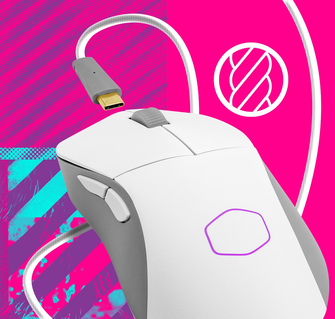 Cooler Master MM731 Bezdrôtová herná myš/ 190 h 19 000 DPI - 14