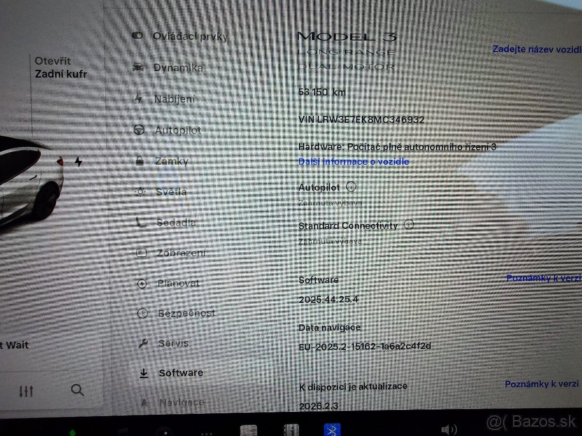 Tesla Model 3 Long Range Dual Motor 366kW SOH 92,7% (ODPOČET - 14