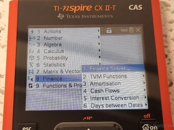 TI-Nspire CX II-T CAS 》Texas Instrument / Kalkulačka - 14