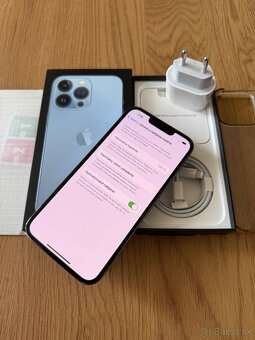 iPhone 13 Pro 128 gb Sierra Blue v záruke + príslušenstvo - 14
