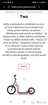 Doevčenská kolobežka Yedoo City - 14