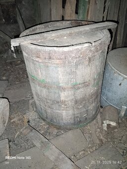 Predám drevený sud - 14