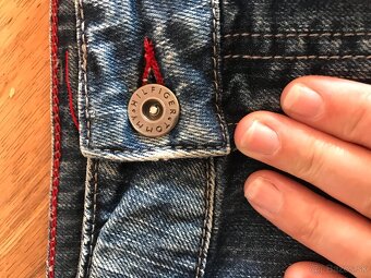 NOVÁ TOMMY HILFIGER originál damska jeansova  sukna S/M - 14