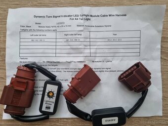 LED Moduly zadné dynamické smerovky Audi led modul - 14