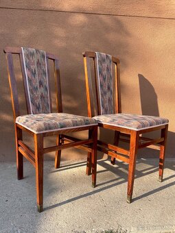 Art deco set 4 stoličky + stôl - 14