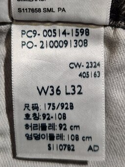 Pánské džíny Levi's 514 W36/L32=47/109cm p279 - 14