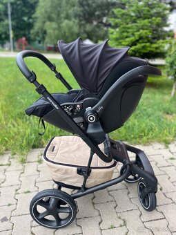 EASYWALKER Kočík kombinovaný Jimmey Sand Taupe XXL + vajíčko - 14