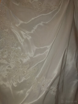 Predám svadobné šaty + 2 vesty - 14
