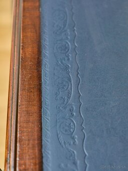 Veľký anglický písací stôl. Obojstranný - 14