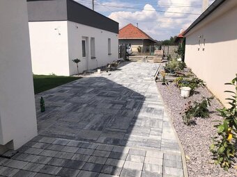 Pokládka zámkovej dlažby - 14