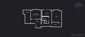 Na prenájom: 3-izbový byt s lodžiou, 71m2, Nové Zámky - 14