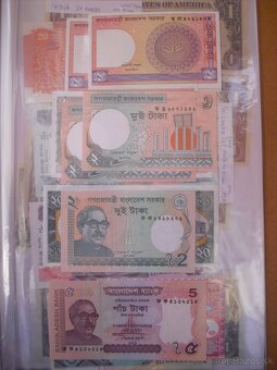 predam sety bankoviek UNC zberatelska kvalita zahranicie - 14