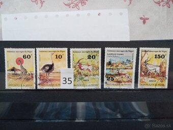 Poštové známky č.472 - AFRIKA II. - 20 sérií - 14