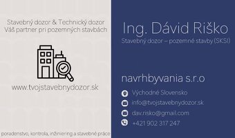 Stavebný dozor s oprávnením v kategórii Pozemné stavby - 14