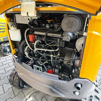 Minibagr 1,6t – Laidong 16kW, joysticky, hodně příslušenství - 14