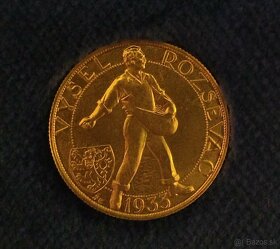 Sada medailí Au+Ag Antonín Švehla 1933/2021 - 14